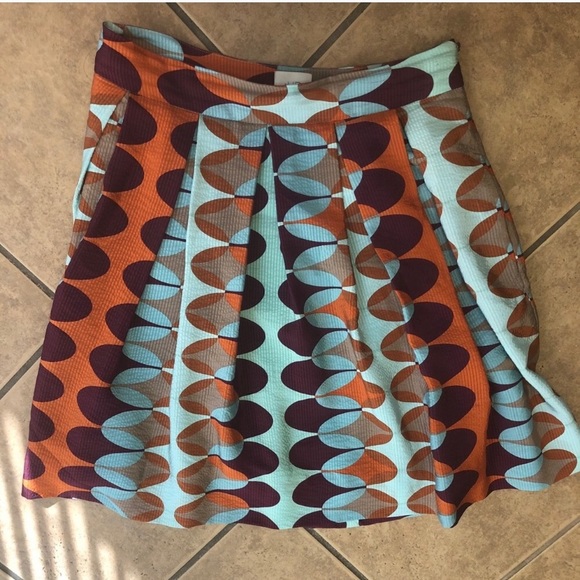 Anthropologie Paused Movements Skirt - Picture 2 of 5